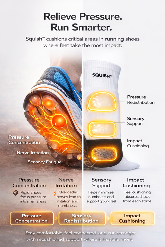 Performance Socks with SQUISH™