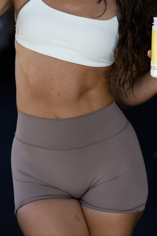 NEW Cocoa Booty Scrunch Shorts