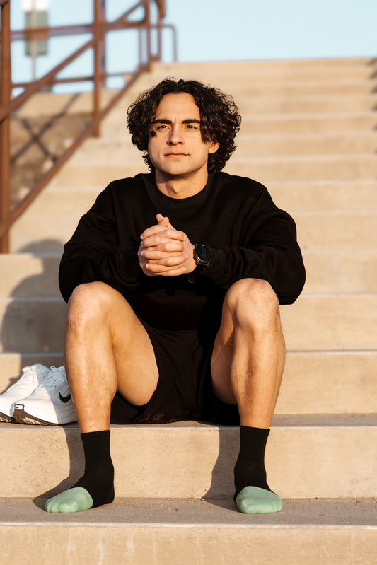 Men's Socks with Medical Grade Silicon Squish